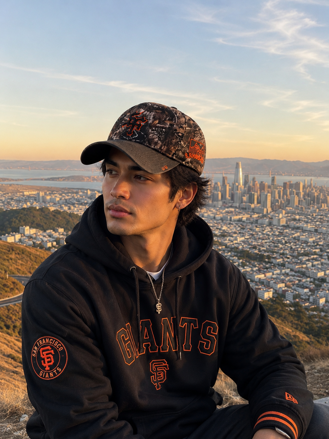 SF CAMO HAT