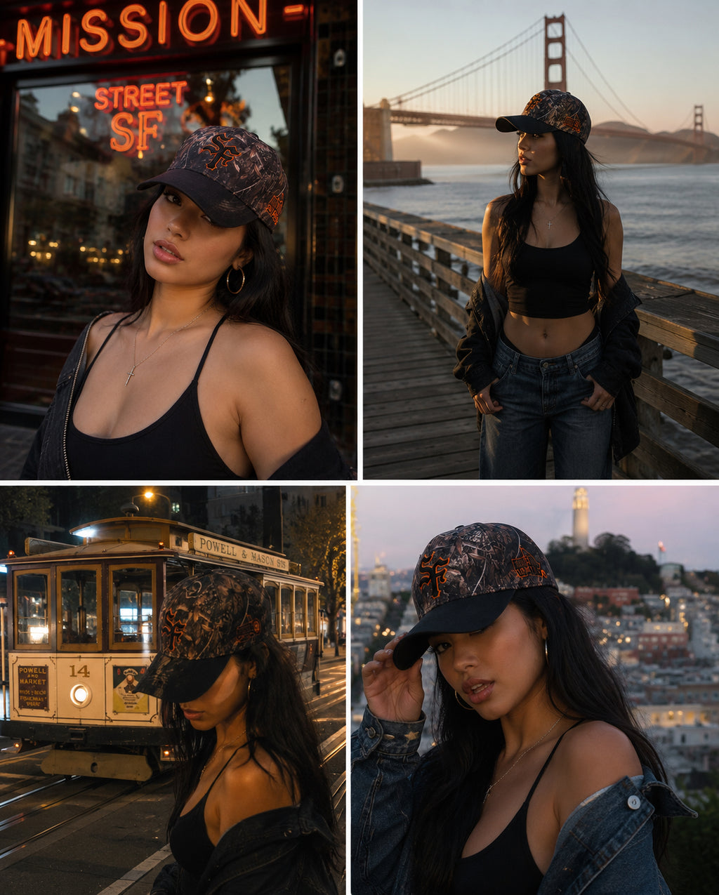 SF CAMO HAT