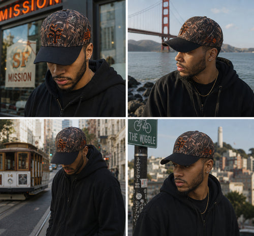SF CAMO HAT