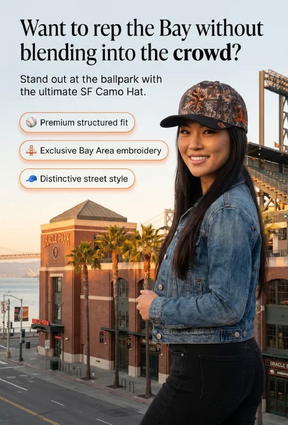 SF CAMO HAT