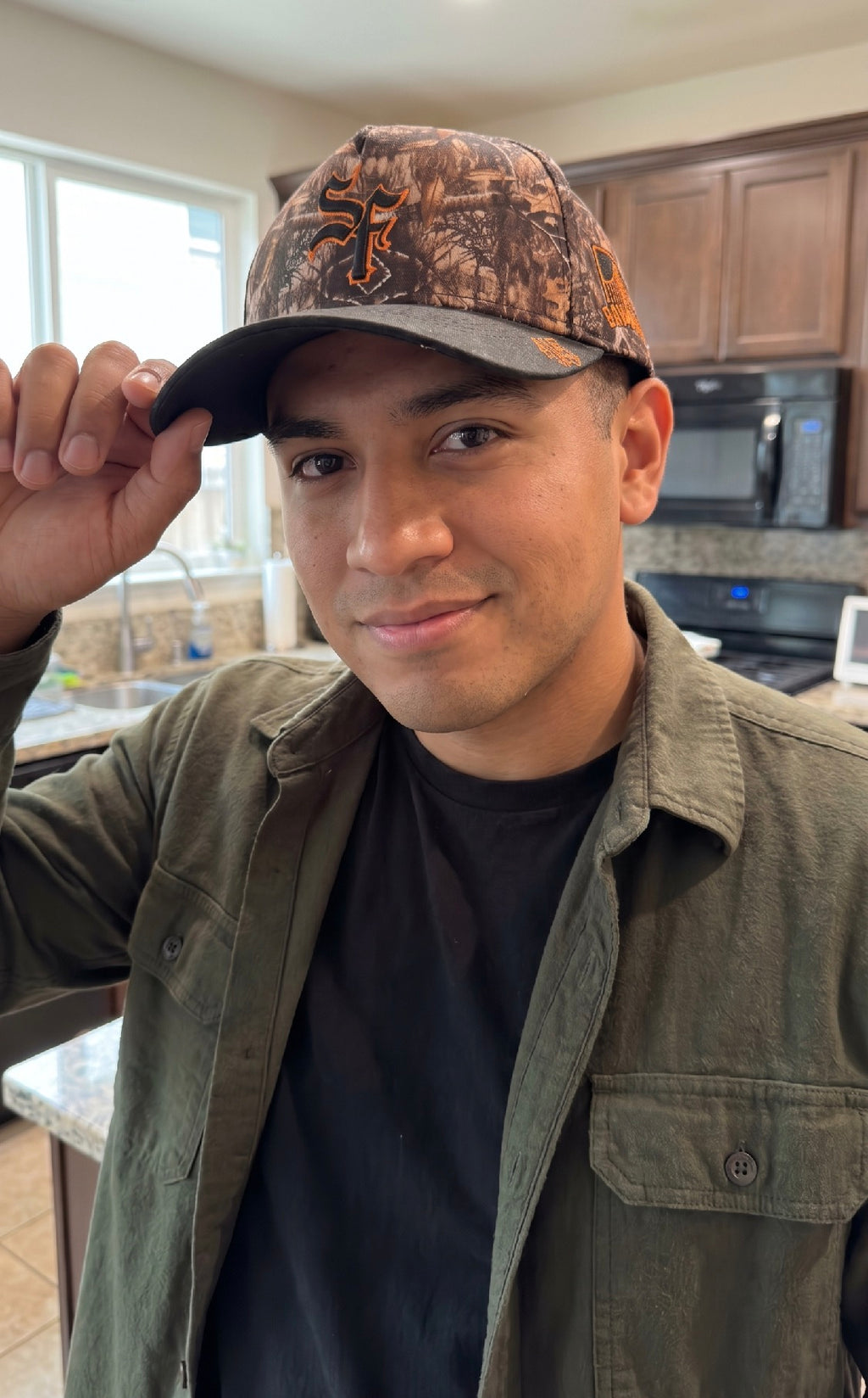 SF CAMO HAT